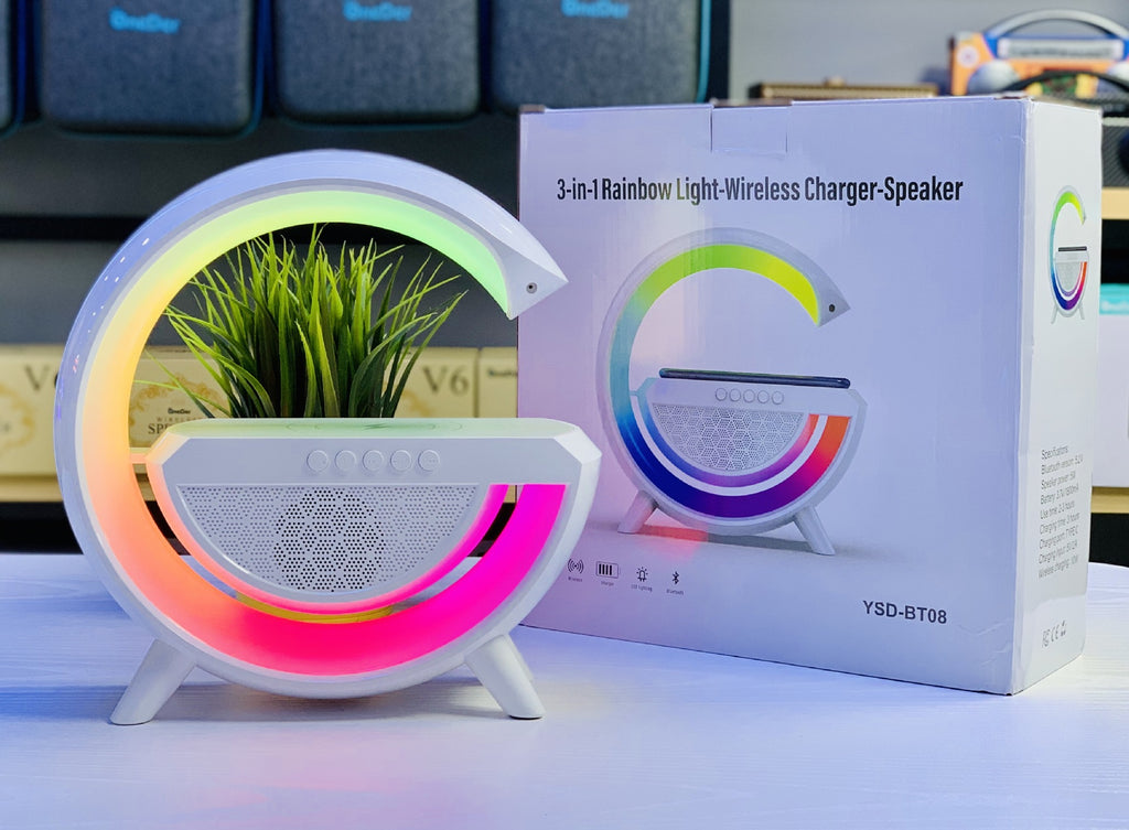Parlante Carga Inalambrica Bluetooth