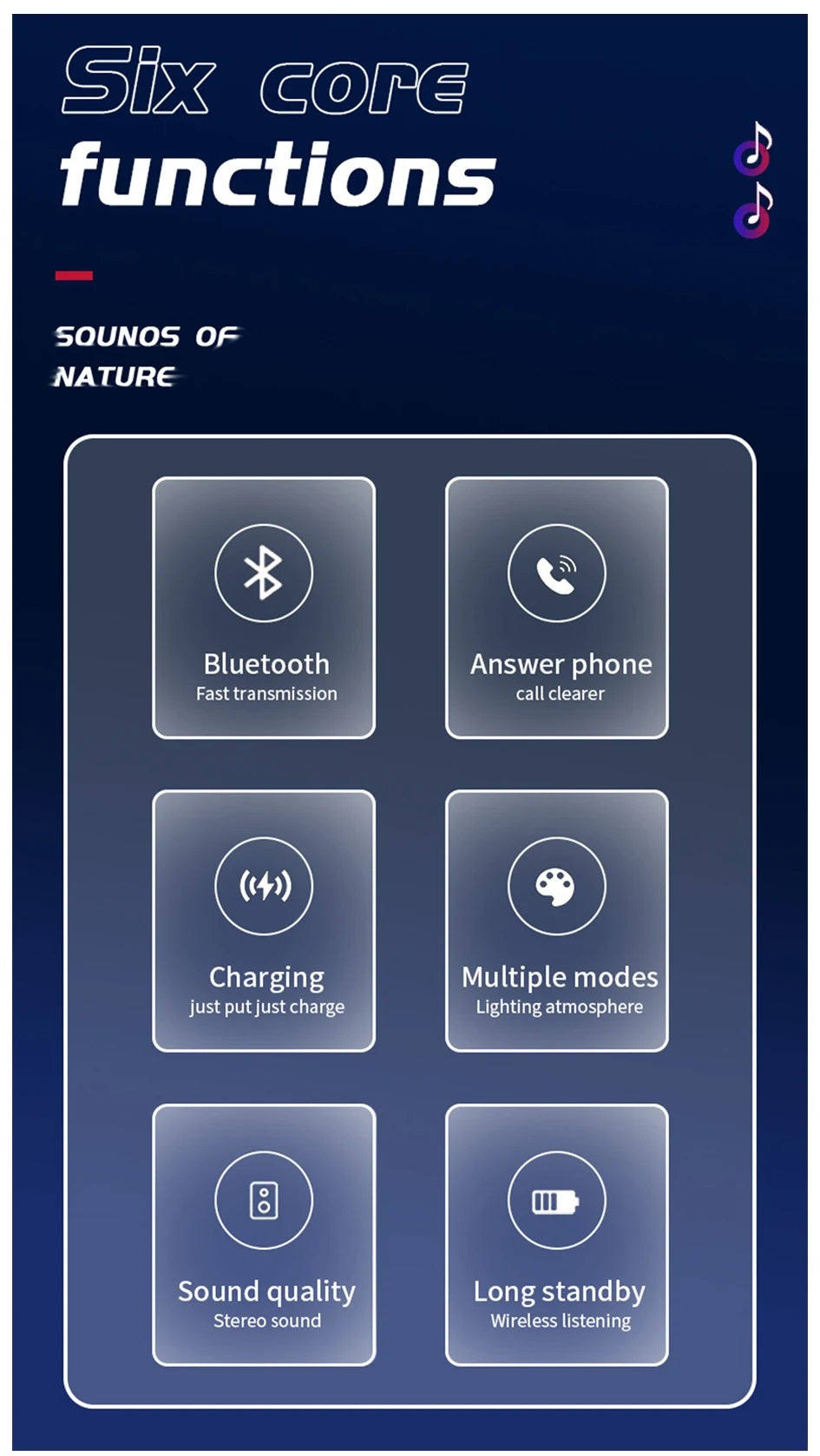 Parlante Carga Inalambrica Bluetooth